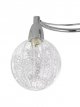 Semi Flush 3 Arm Ceiling Light, Chrome