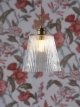 Large Pendant Ceiling Light, Antique Brass
