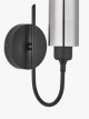 1 Arm Wall Light, Black