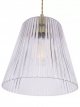 Large Pendant Ceiling Light, Antique Brass