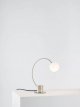 Helium Touch Table Lamp, Chrome