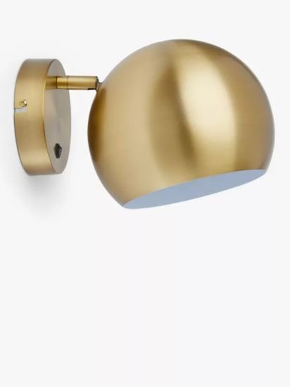 Wall Light, Antique Brass